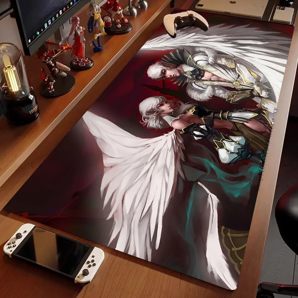 1pc Lineage 2 Mouse Mat Desk Mat With Pad Gaming Accessories Prime Gaming XXL Keyboard Pad