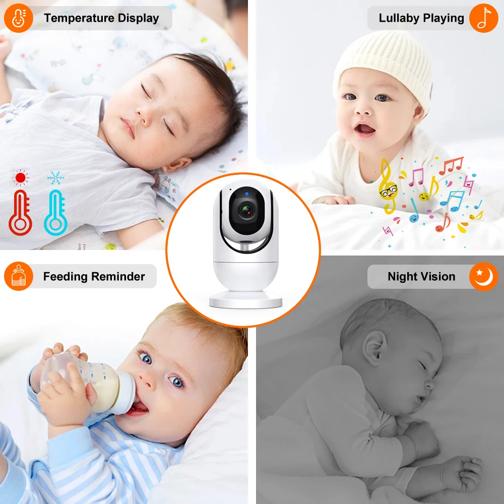Baby Monitor Camera with Two-W - Audiovision Music Player review and price