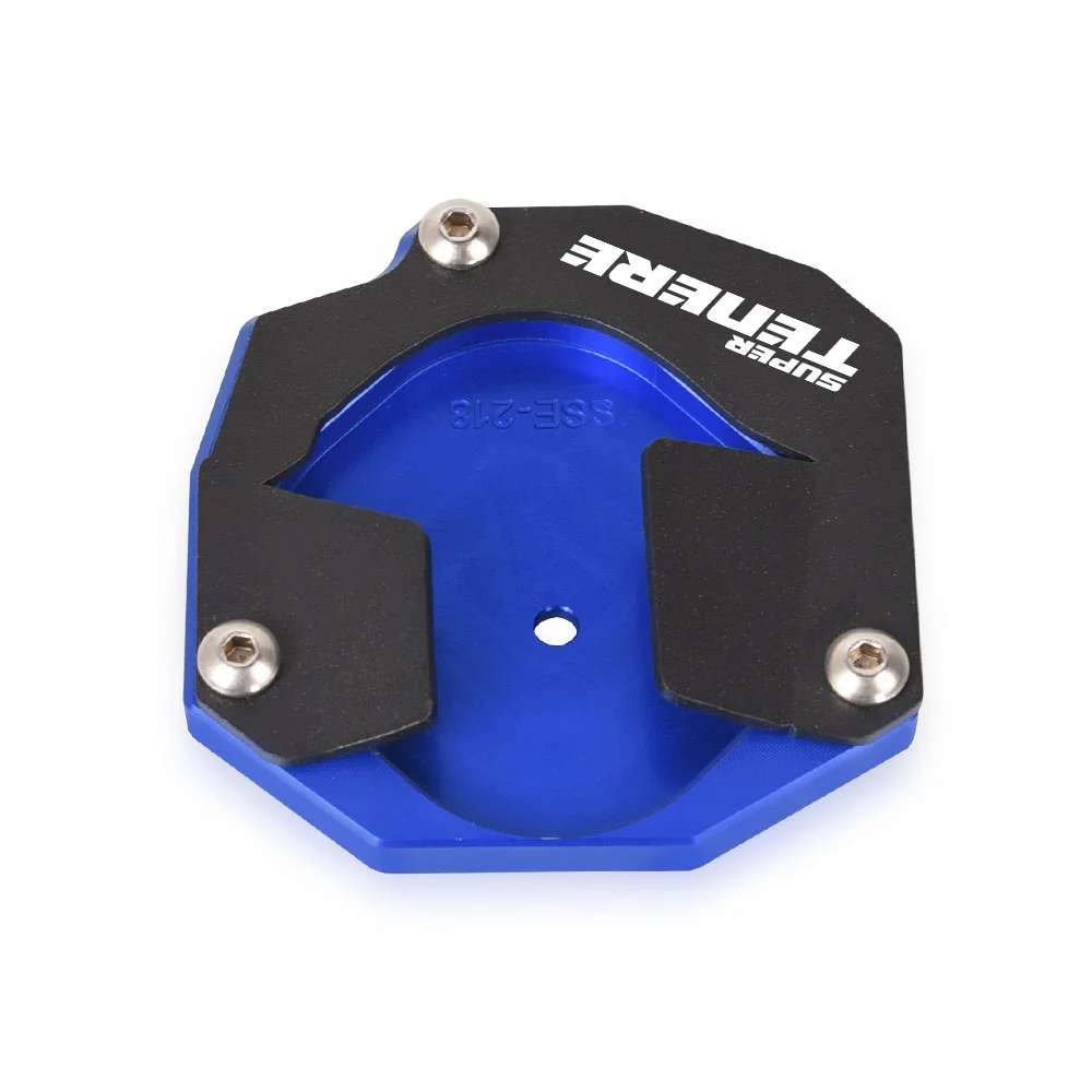 For Yamaha XT1200Z XT1200ZE Super Tenere ABS Motorcycle Accessories CNC Kickstand Foot Side Stand Extension Pad Support Plate