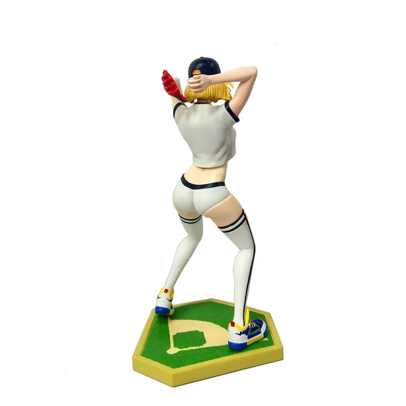 2025 nueva serie de béisbol Emo figura de edición limitada Dragon Ball Z Anime Android 18 Lazuli juguete de acción coleccionable adorno Gk