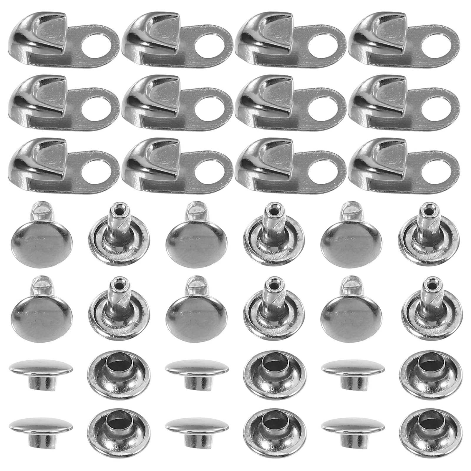 

12 Pcs Shoe Hook Alloy Buckle Boot Repair Supplies Sneaker Strong Outdoor Hiking Camping Mountaineering