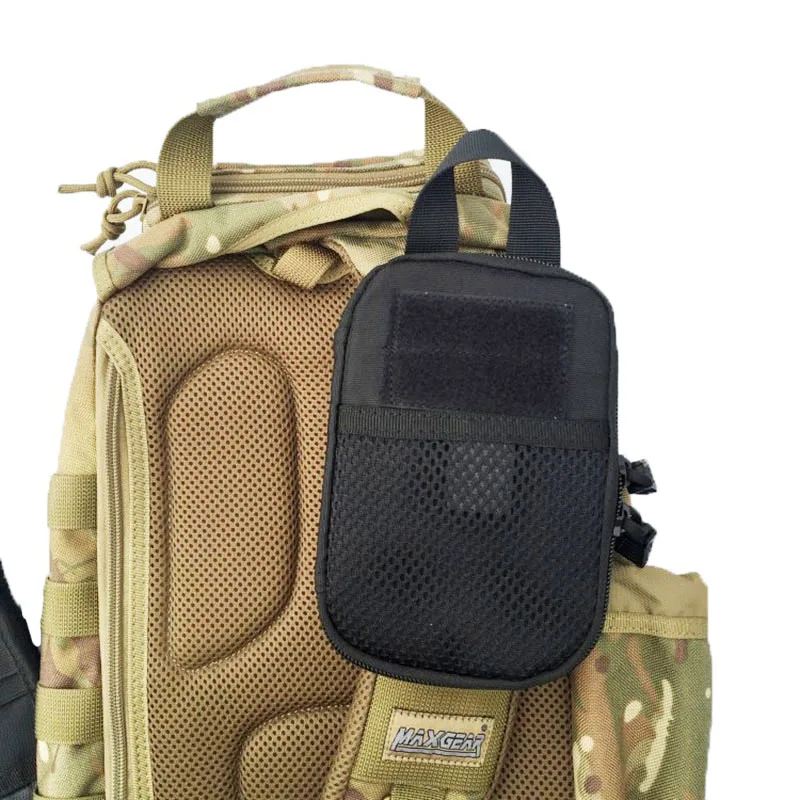 2026 Tactical EDC Molle Pouch Portable Small Medical Waist Pack Outdoor First Aid Bag Phone Case Holder Camping Hunt Accessories view 3