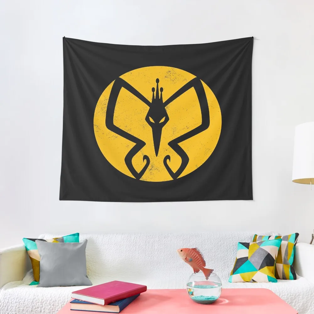 

The Monarch logo — The Venture Bros. Tapestry Bedroom Deco Room Decor Aesthetic Wall Mural Tapestry