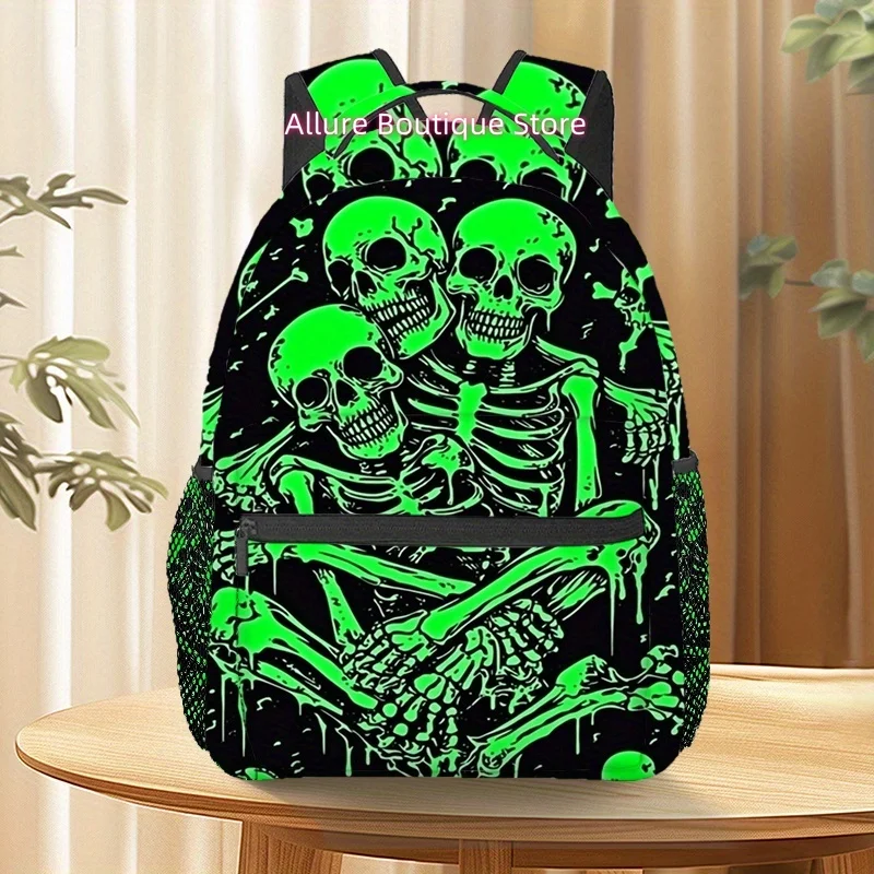 Zombie Skeletons_1 Outdoor Sports Backpack, Travel Backpack, Adjustable Comfort Shoulder Strap Sports Backpack Suitable for Hiki