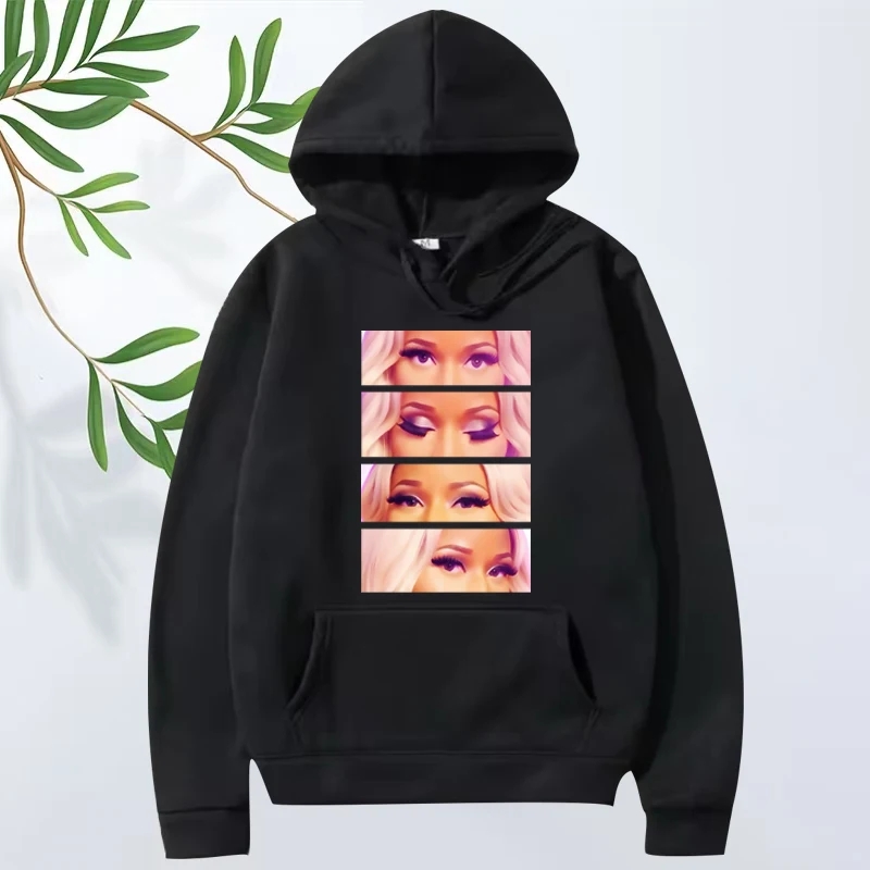 

Nicki Minaj classic fashion graphic hoodie 2025 new men women vintage Long sleeve Sweatshirt with print oversized hoodie unisex