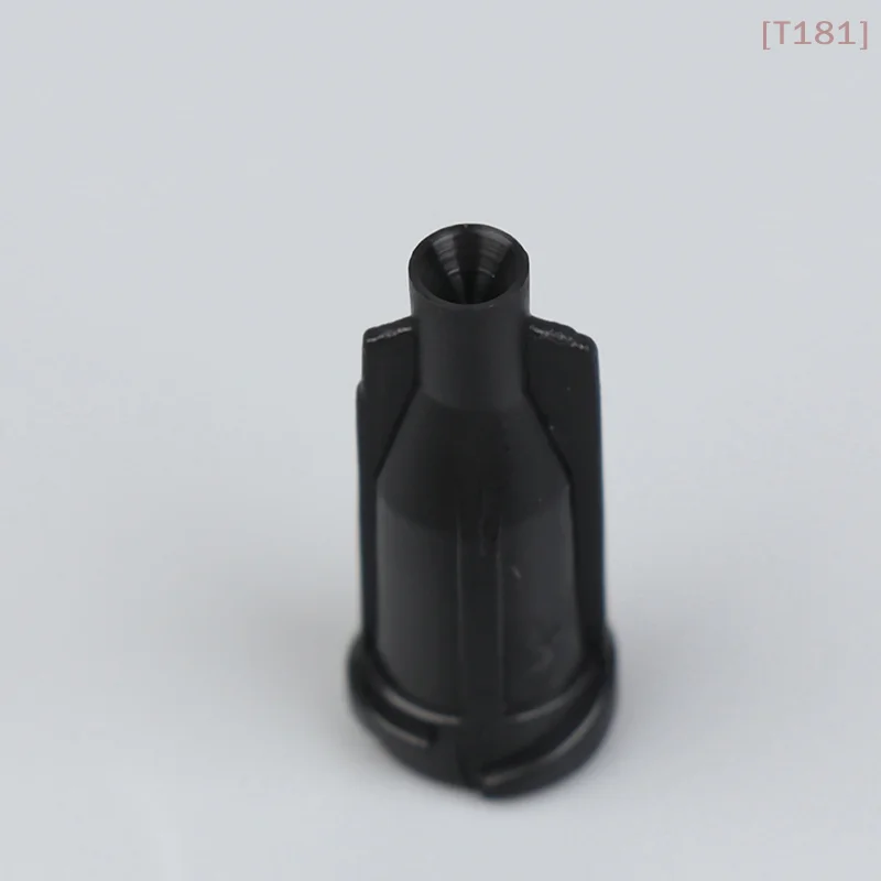 [E] 100Pcs Syringe Tips Caps Injector Dispenser Dispensing Needle Sealing Plug