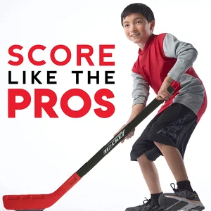 مجموعة واحدة لعبة هوكي الجليد للأطفال بكرة 72 سنتيمتر عصا الهوكي البلاستيكية في الهواء الطلق الرياضة لعبة الأطفال عصا الهوكي أفضل 6 مضرب هوكي مبيعا - رقم 2