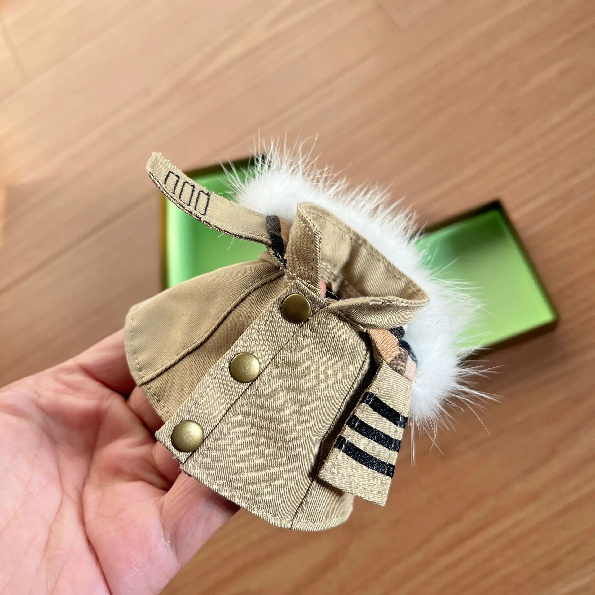 لطيف الكرتون الدب قلادة الصوف الناعم اليدوية محشوة دمية المفاتيح سحر الهدايا سيارة الحلي حقيبة قلادة #6