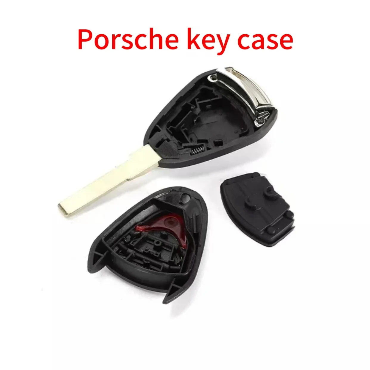 Jingxin Replacement 2/3 Button Car Key Shell For Porsche Boxster S 2S 4S Turbo For Cayman 911 987 996 997 Carrera 911 Targa Case