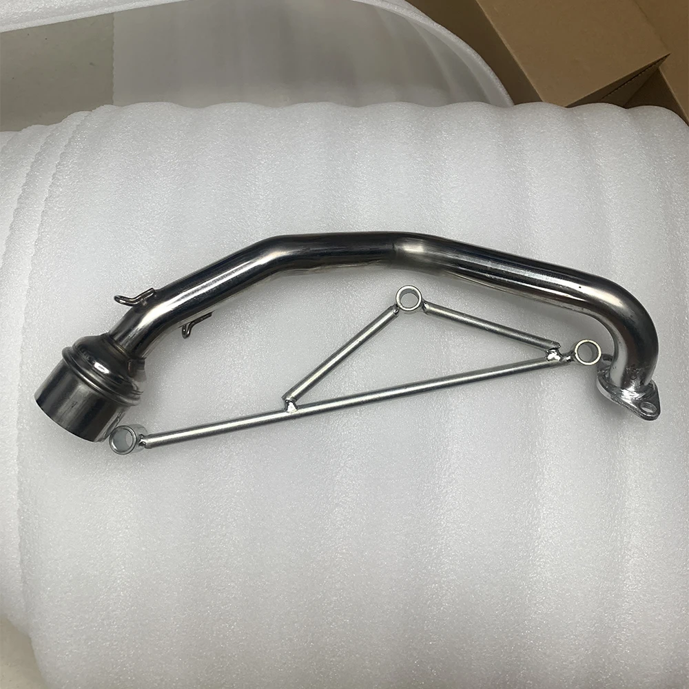 GY6 Motorbike Modified Contact Pipe GY6 125 150cc Scooter Motorcycle Exhaust Muffler Contact Pipe 152qmi 157qmj GY6 ENGINE