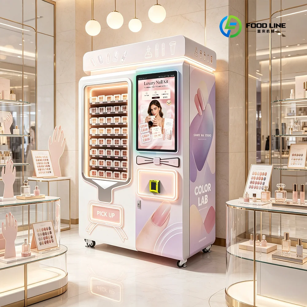 Custom Logo Nail Vending Machine Nail Art Vending Machine Nail Printing Vending Machine Custom