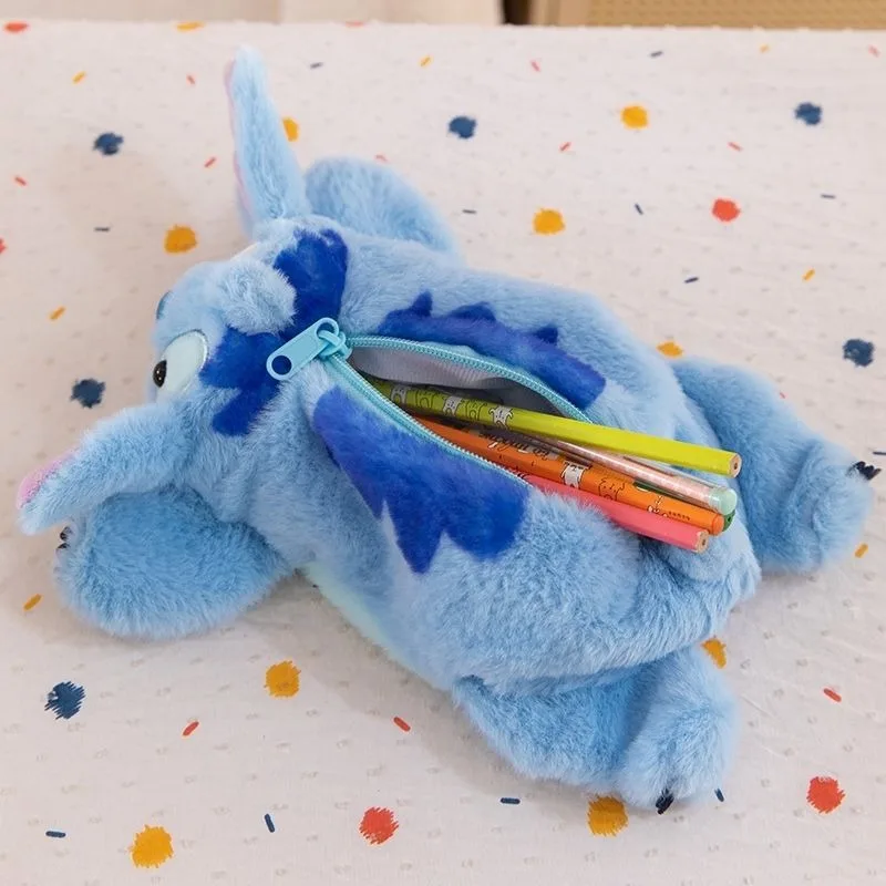 ديزني غرزة مقلمة متعددة الوظائف تخزين حقيبة أدوات مكتبية موضة مقلمة لطيفة القرطاسية فتاة هدية #5