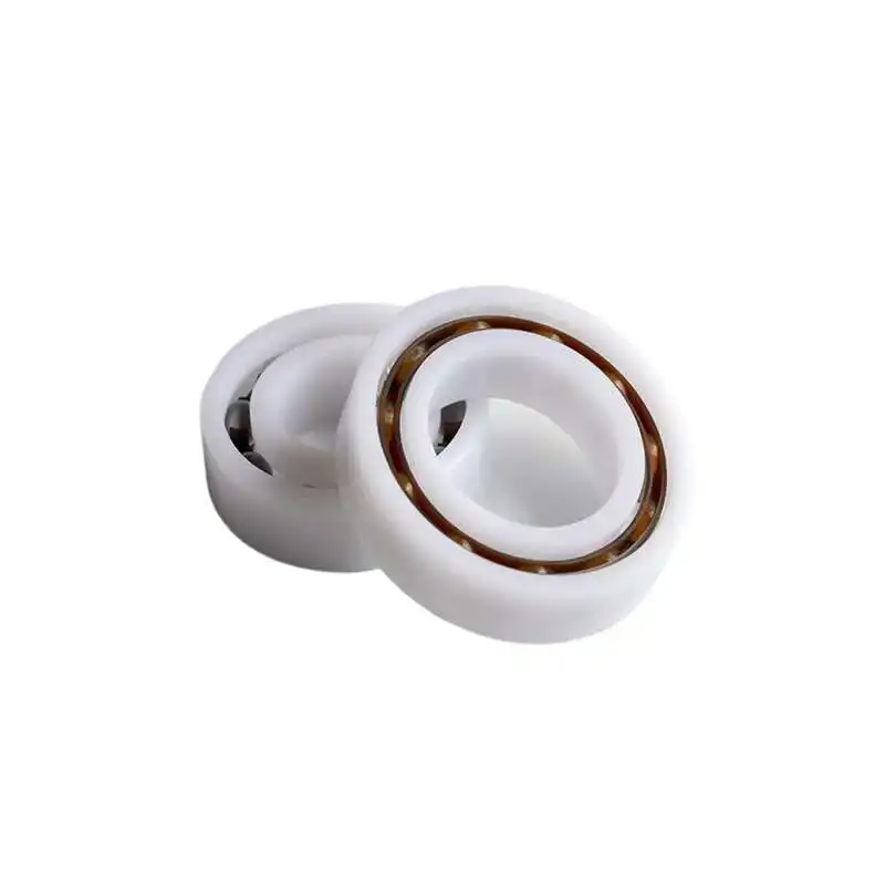 2pcs 6800 6801 6802 6803 6804 6805 6806 6807 6808 6809 6810 POM Nylon Plastic Glass Ball Bearing Insulation No Rust