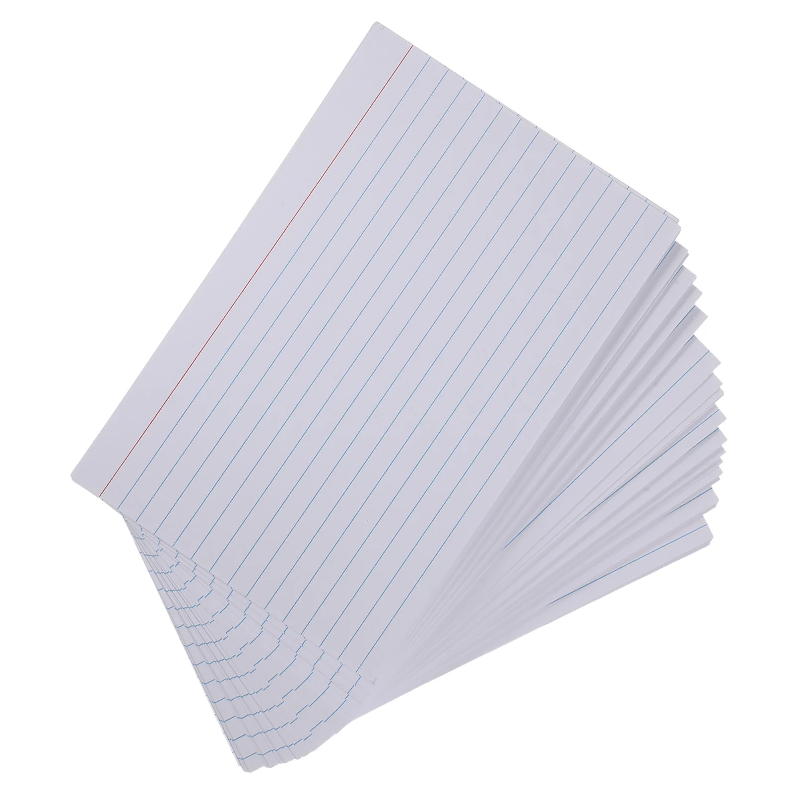 

200pcs Index Card Flashcards Heavy Study Notepad Blank Large Lined Supplies Student Essential Vocabulary Practice