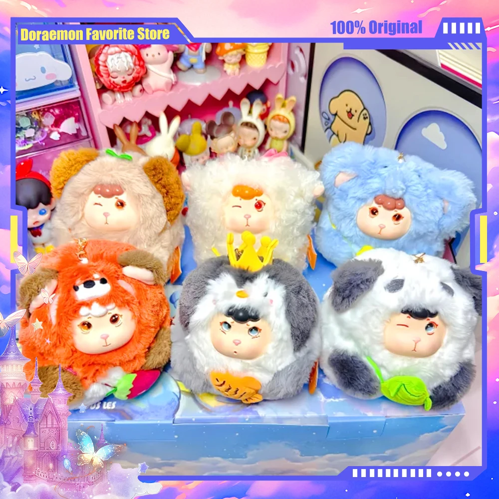 

Friendsheep Dream Town Series Vinyl Blind Box Toys Kawaii Anime Action Figure Caixa Caja Surprise Mystery Box Dolls Girls Gift
