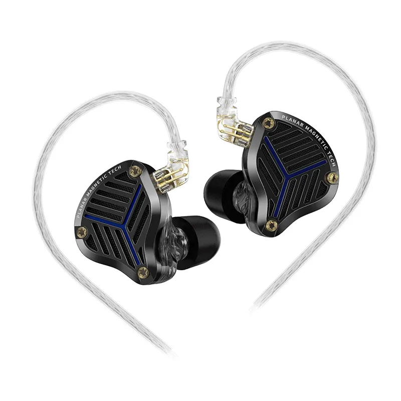 KZ PRX Fourth-Generation Planar Diaphragm Earphone HiFi Bass Earbuds Monitor Headset Sport Music IEM Replaceable Cable