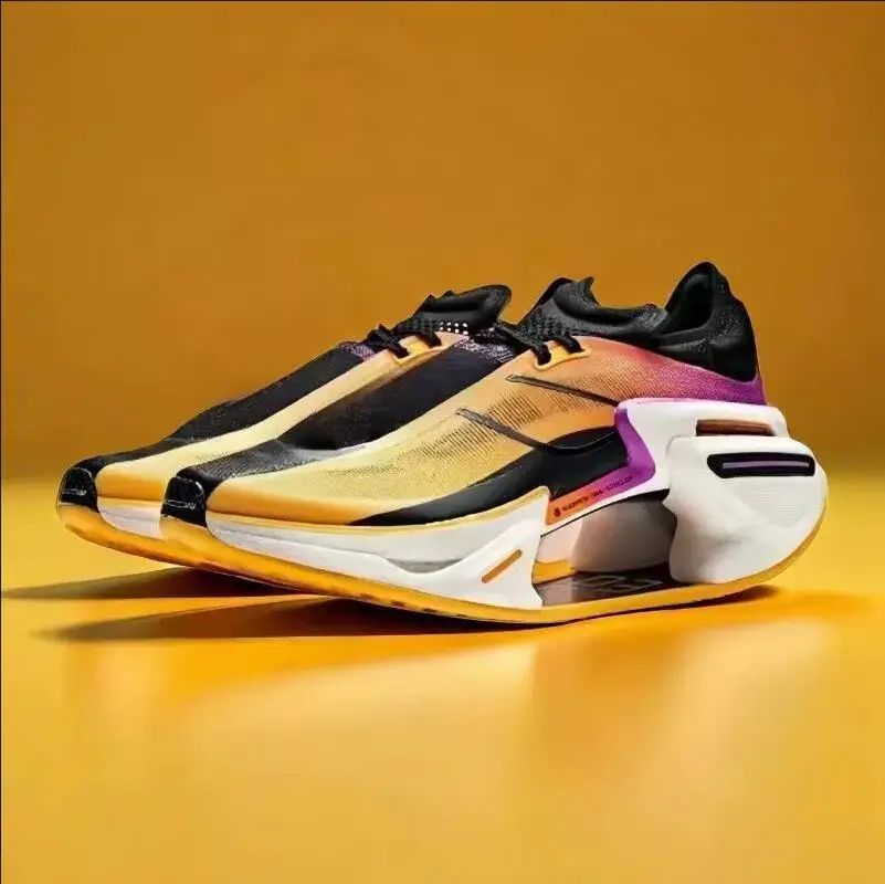 New great shadow men's and women's shoes support stable high elastic speed running shoes bounce breathable light sports image 4
