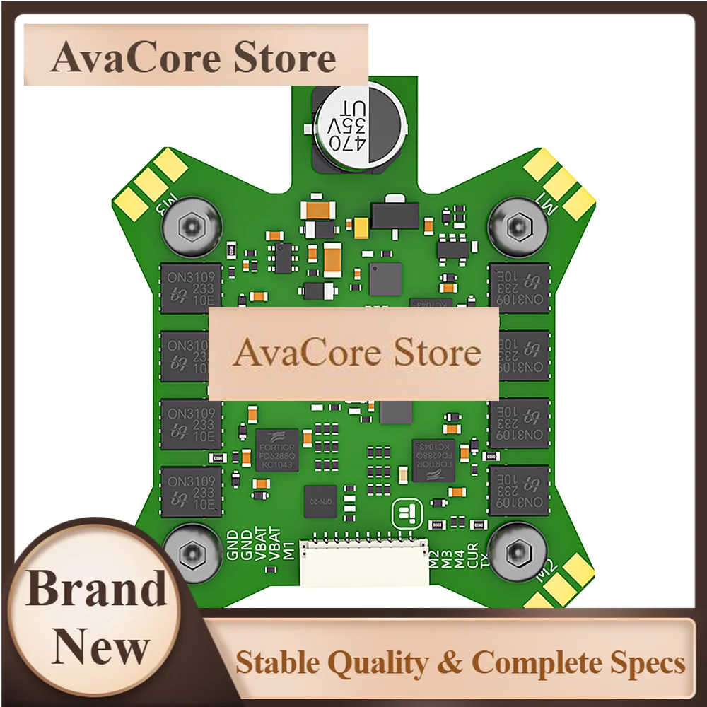AvaCoreIFlight BLITZ F722 F7 Flight Controller ICM42688 OSD Flash 32MB Barometer W/ E55S 4in1 2-6S ESC/ 1.6W VTX For RC FPV Dron