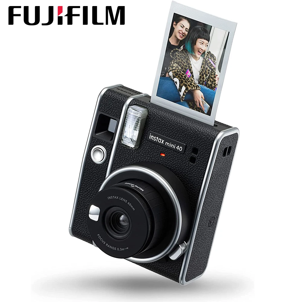 Bộ Máy Chụp Ảnh Lấy Ngay Fujifilm Instax Mini 40 Máy Ảnh Retro 1 Lần In Hình Máy Chụp Hình Mini40 Thời Trang