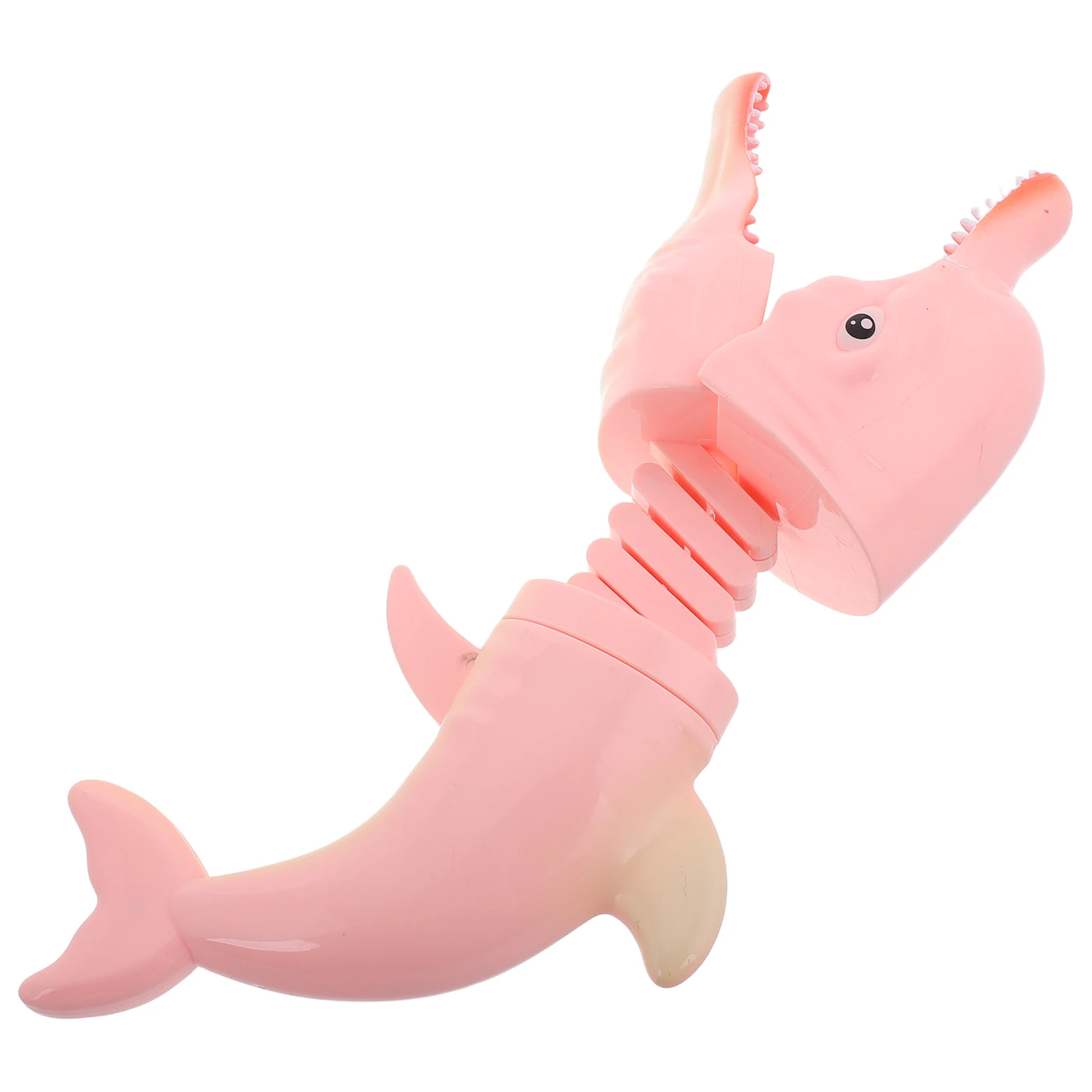 

Tricky Toys Retractable Dinosaur Spring Clip Prank Claw Shooter Grabber Arm Toy Early Development Pad Creative Design