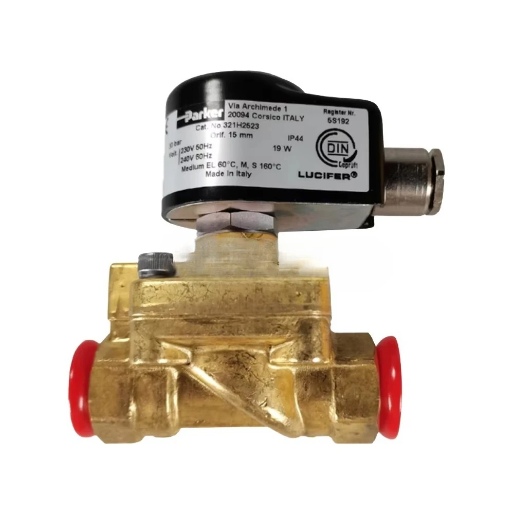 Parker 321H2523 Fuel Solenoid Valve for RIELLO DOWSON Burner | Industrial        Oil Automatic Control Valve