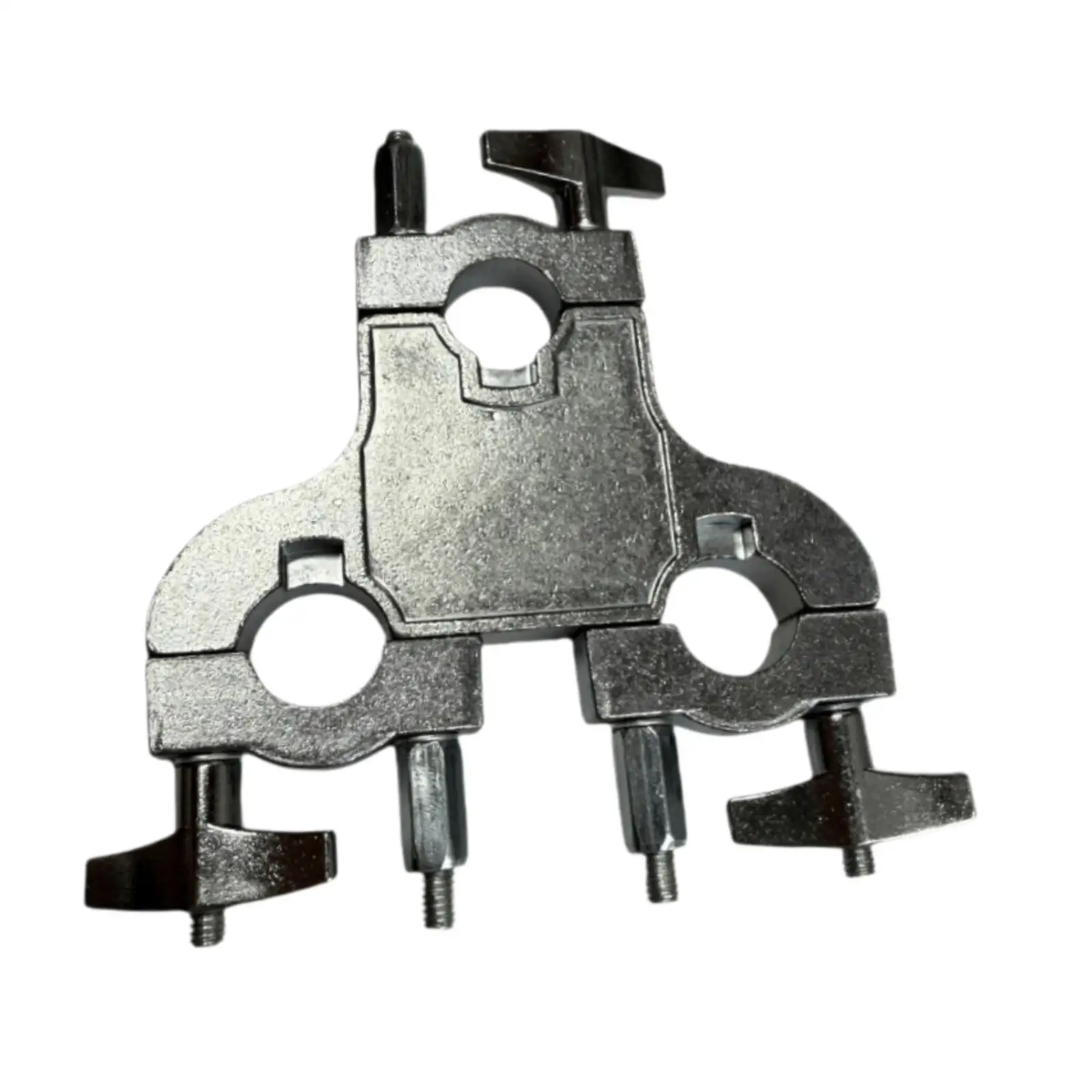 

Drum Expansion Clip Clamp Silver Mounting Hardware Percussion Accessories Drum Clamping Support for Music Equipment