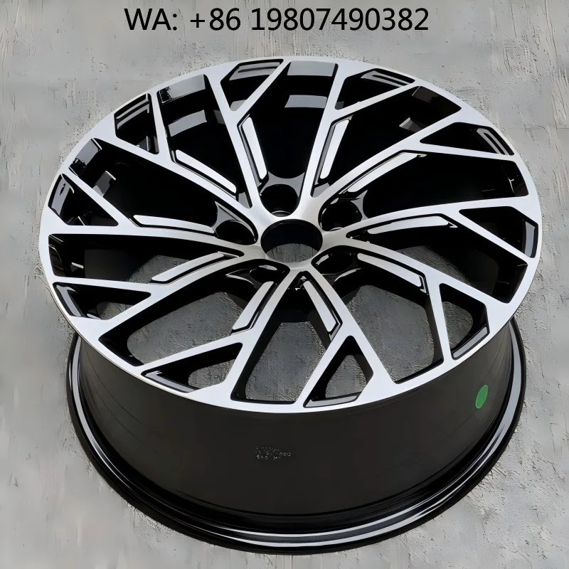 16-22 Inch Five-Spoke Silver Forged Wheels 20-25mm ET High Performance Lightweight Passenger Car Mod Rims