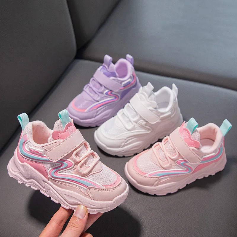 Spring New Kids Sneakers Soft Soles Multi-Functional Shoes Non-Slip Casuals Sneakers Kids Shoes Comfortable Casual Sports Shoes