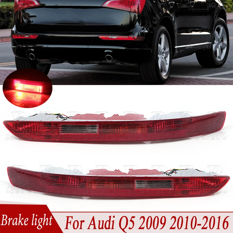 With Bulb Rear Bumper Brake Light Fog Lamp Turn SIgnal Light Reversing Lamp For Audi Q5 2.0T 2009 -2016 8R0945096 8R0945095