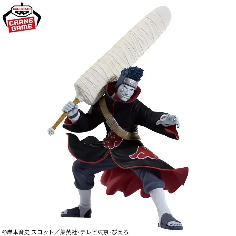 In Stock Bandai Naruto Vibration Stars Hoshigaki Kisame Model Doll Action Figure Birthday Gift Figure Model Toy Ornaments AS