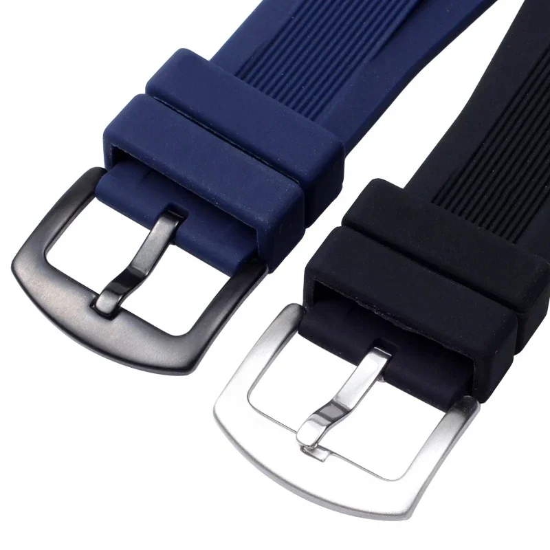 마이클 코어스 시계줄 실리콘 시계 스트랩 MK 8184 8729 9020 MK8152 MK9020 9026 8296 8445 남성용 블루 블랙 시계줄 29x13mm