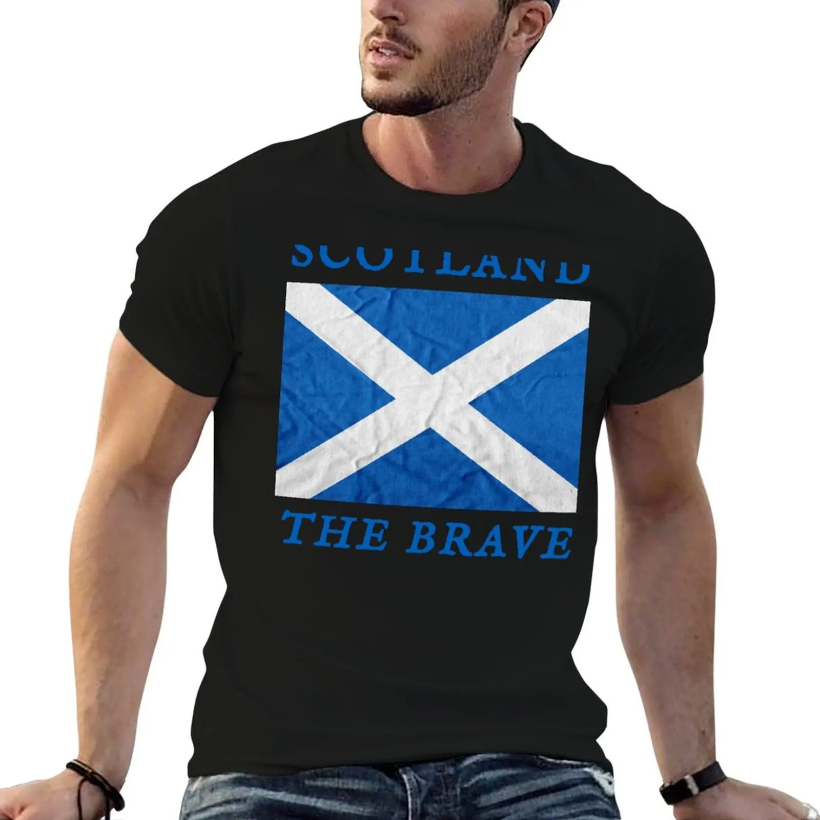 

Scotland The Brave T-Shirt funny t shirts man cotton t shirt pack T-Shirt