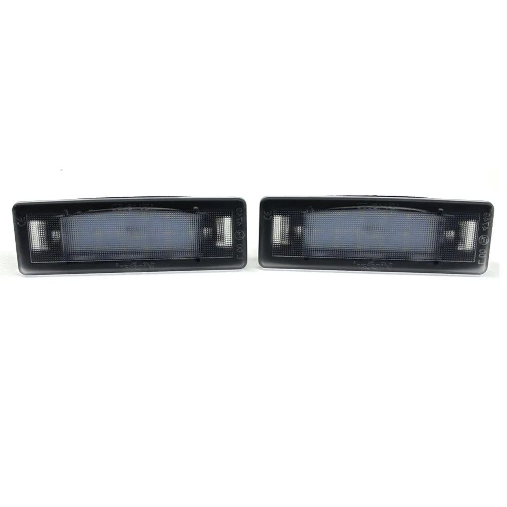 2x For KIA Ceed ProCeed, Sportage, Optima,Magentis,Stonic,e-Soul,Sorento III UM White Led License Plate Light Lamps