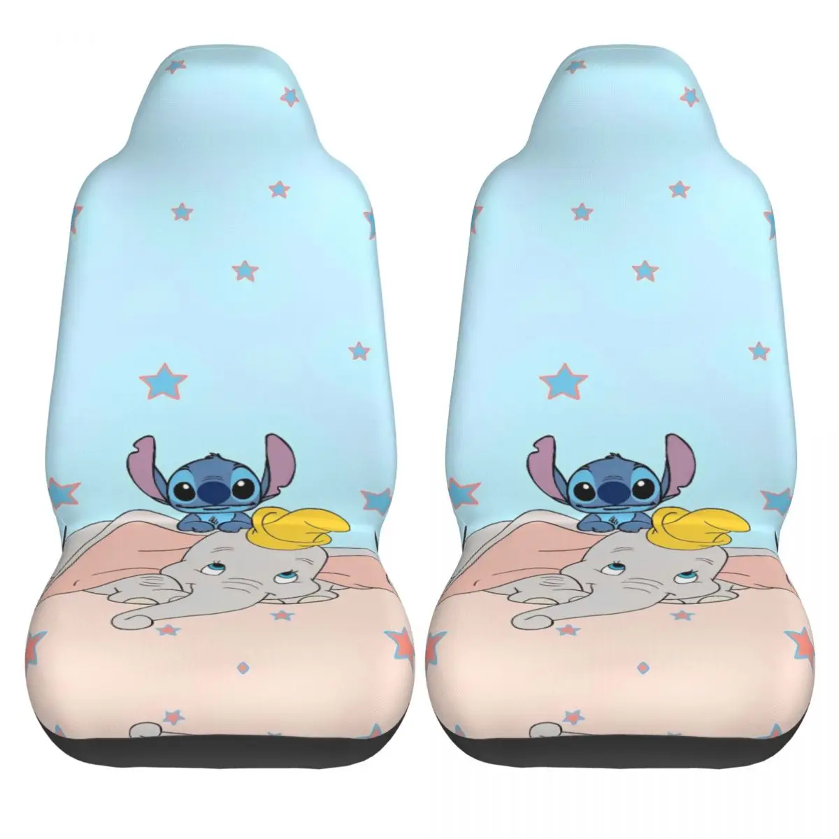 

Dumbo Car Seat Covers Polyester Breathable Auto Seat Covers 2 Pcs High Quality Truck Cover