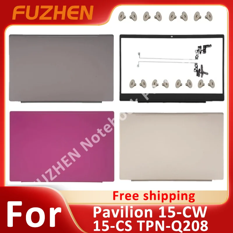 

New Laptop Case For Pavilion 15-CW 15-CS TPN-Q208 Laptop Top Rear lid Back Cover/Bottom Base/Bezel Shell Housing Replace