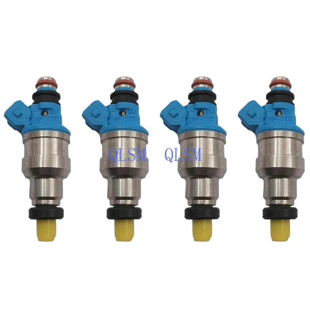 

4PCS Auto Injector INP062 MDH182 MD175075 Suitable for Mitsubishi Mirage 1.5L 93-96, Replacement Injector Auto Parts