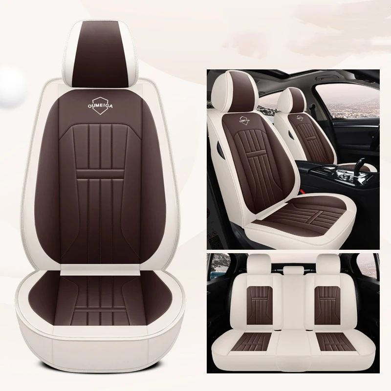 

Universal Full Set Car Seat Cover For Dodge Caliber Challenger Journey High Quality Leather Auto Accsesories Interior Pads 차량용품