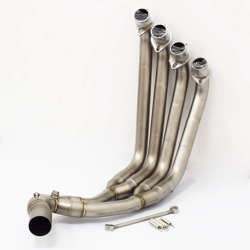 Best Quality 51mm Muffler For Honda CB650F CB650R CBR650 CBR650F 2014 - 2022 Motorcycle Exhaust System Front Link Pipe Slip On