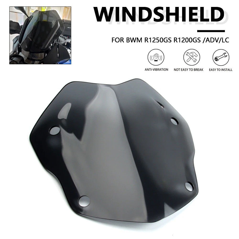 Parabrisas Deflector de viento deportivo para BMW R1200GS R 1200 GS LC R1250GS ADV Adventure R1250GS R1200GS