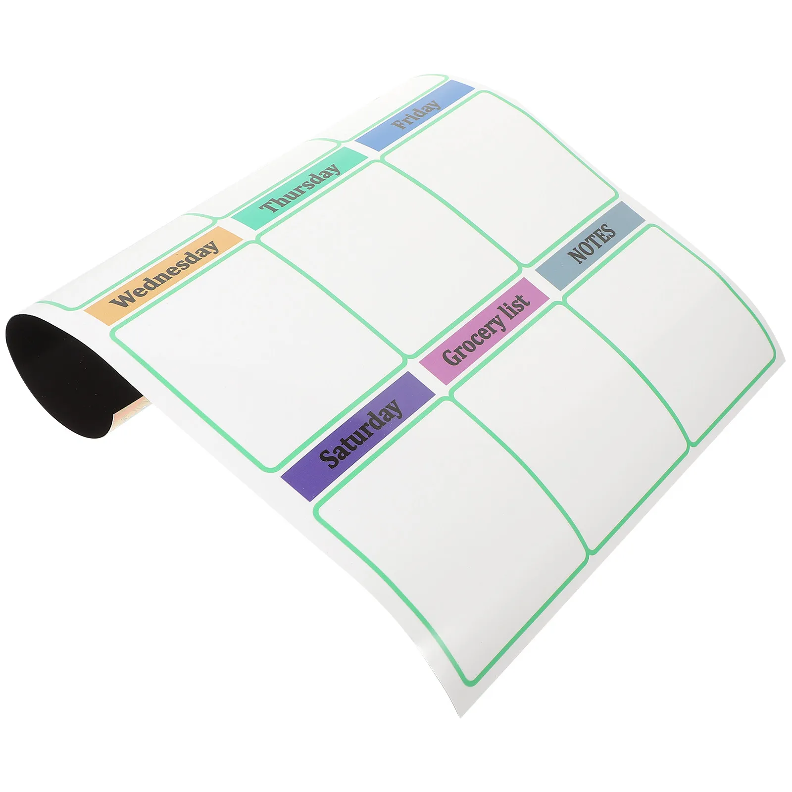 

Сверхпрочная магнитная доска-календарь для холодильника с функцией сухого стирания для списков дел, напоминаний, планирования, организации и домашнего использования