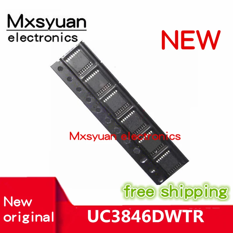10 Buah ~ 50 Buah/Lot UC3846DW UC3846DWTR UC3846 SOP16 MxsyuanBaru Asli, Hanya Tersedia Dalam Stok