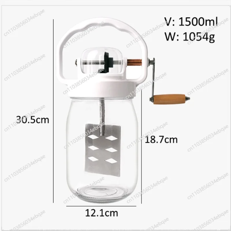 

Kitchenware Hand Butter Stirrer 1000ml1500ml Multifunctional Glass Bottle
