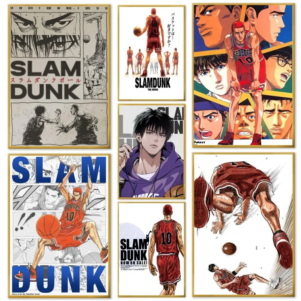 

S_Slams-Dunks Poster Home Living Room Bedroom Bar Cafe Art Decor