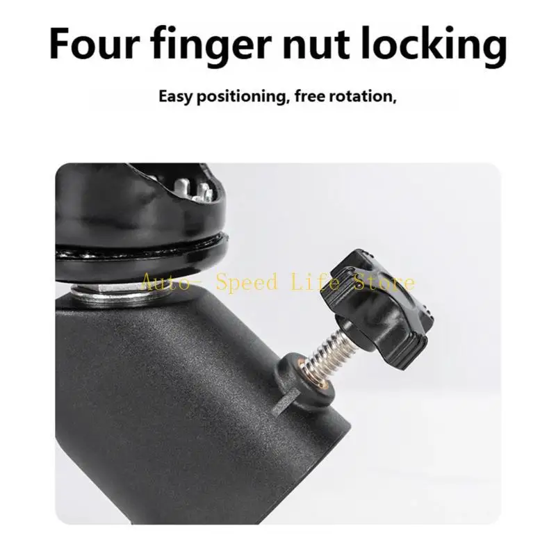 02DA 3Pcs Easy Installation Caster Wheel C-Stand Rotation Caster Wheel Set 25MM
