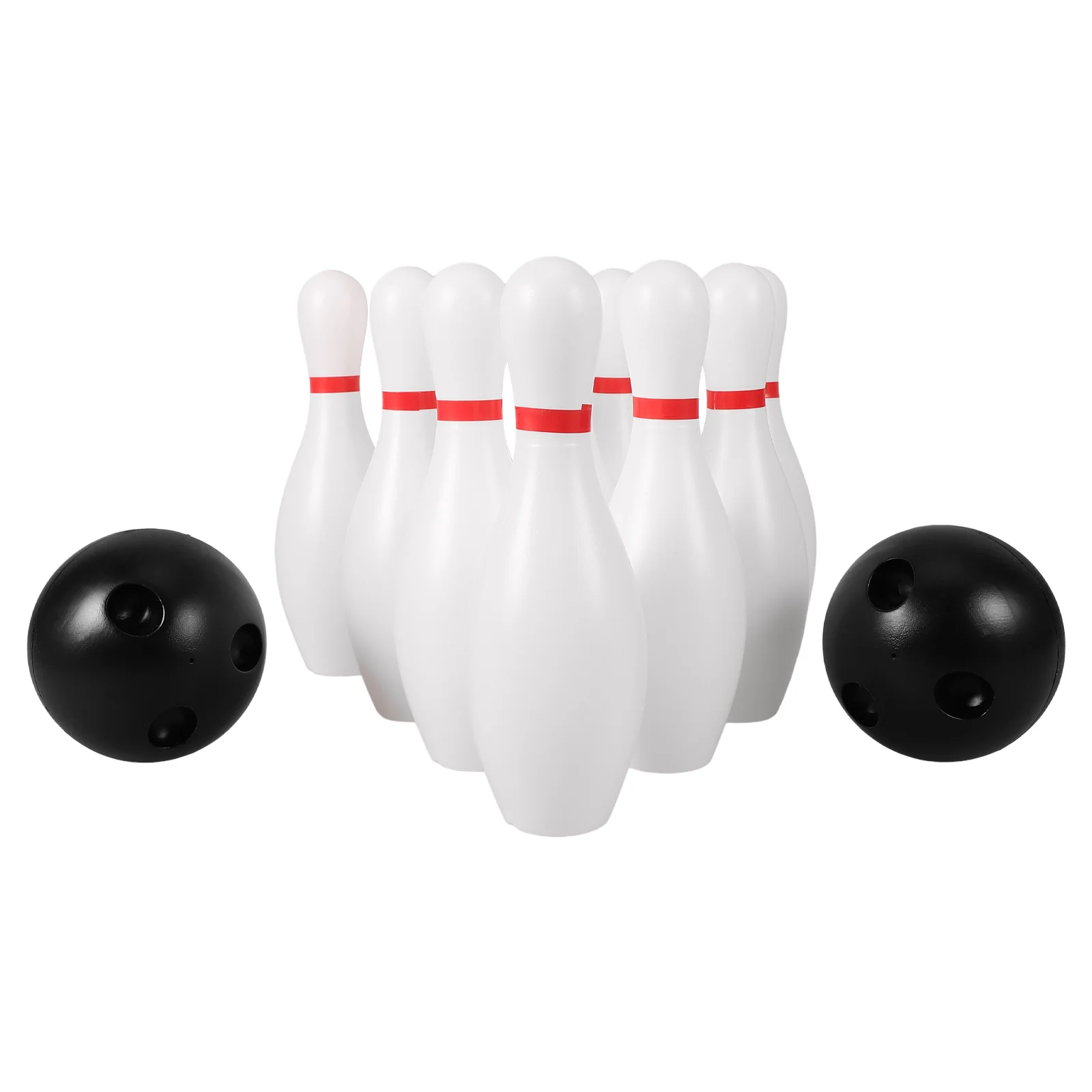 Ensemble de bowling en plastique IkPlastic pour enfants, boules de bowling, jouets de sports d'intérieur et d'extérieur, 1 ensemble