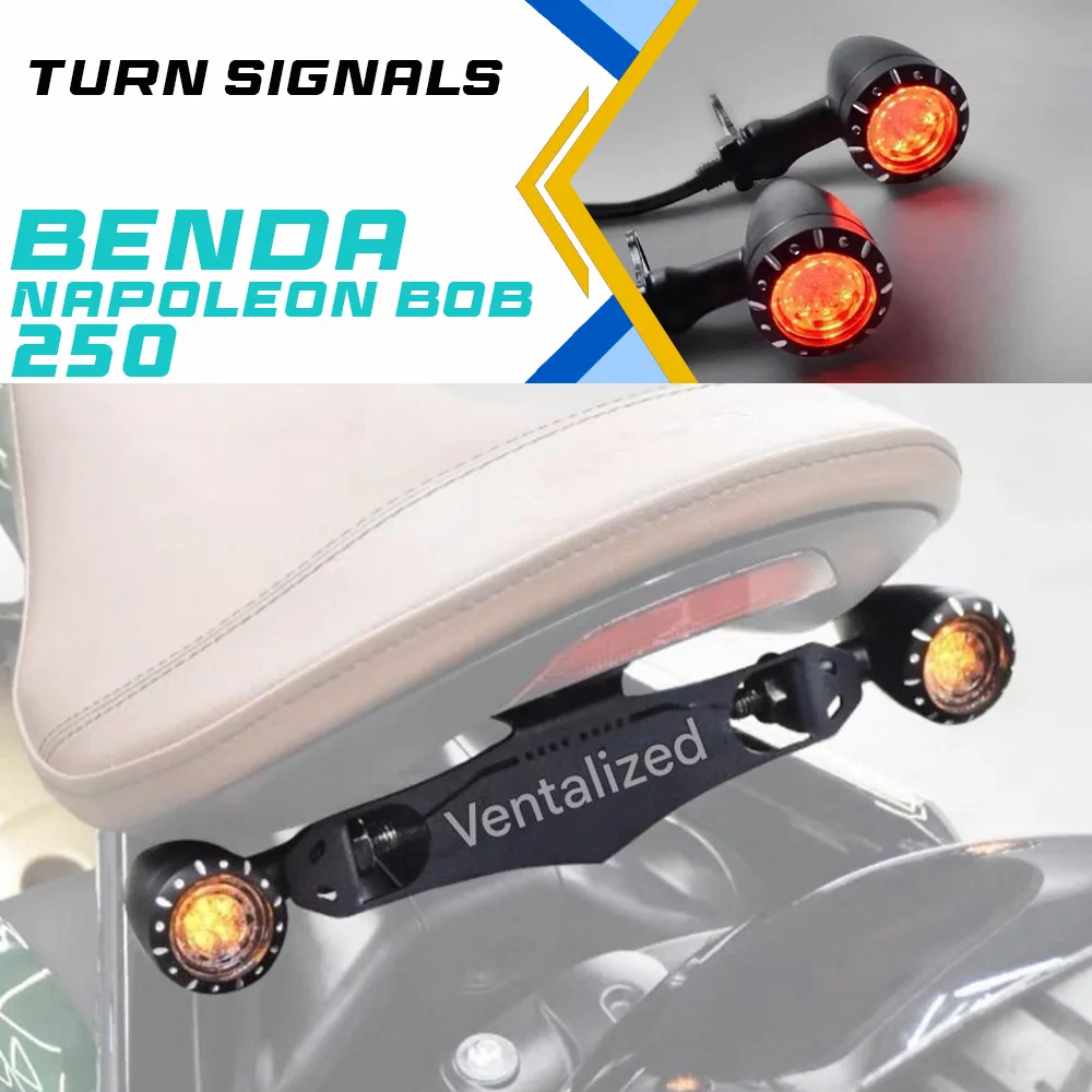 

BENDA Napoleon bob 250 3-in-1 Retro LED Rear Taillight, Brake, Rear Turn Light, Daytime Running Light Accessories