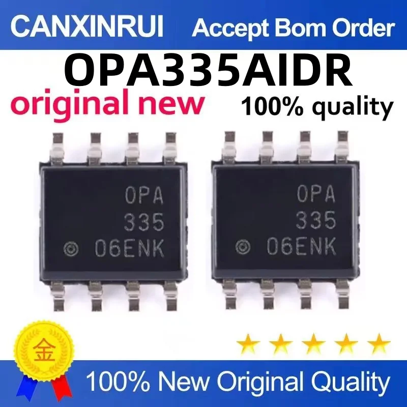 （10 pieces）OPA335AIDR OPA335 SOP-8 Operational Amplifier Chip