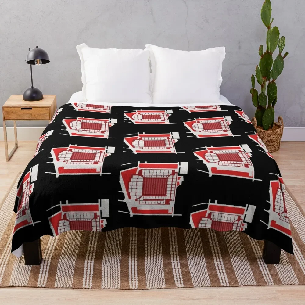 

Liverpool Anfield Stadium Overhead Throw Blanket Kid'S Warm Sofa Quilt for sofa Blankets