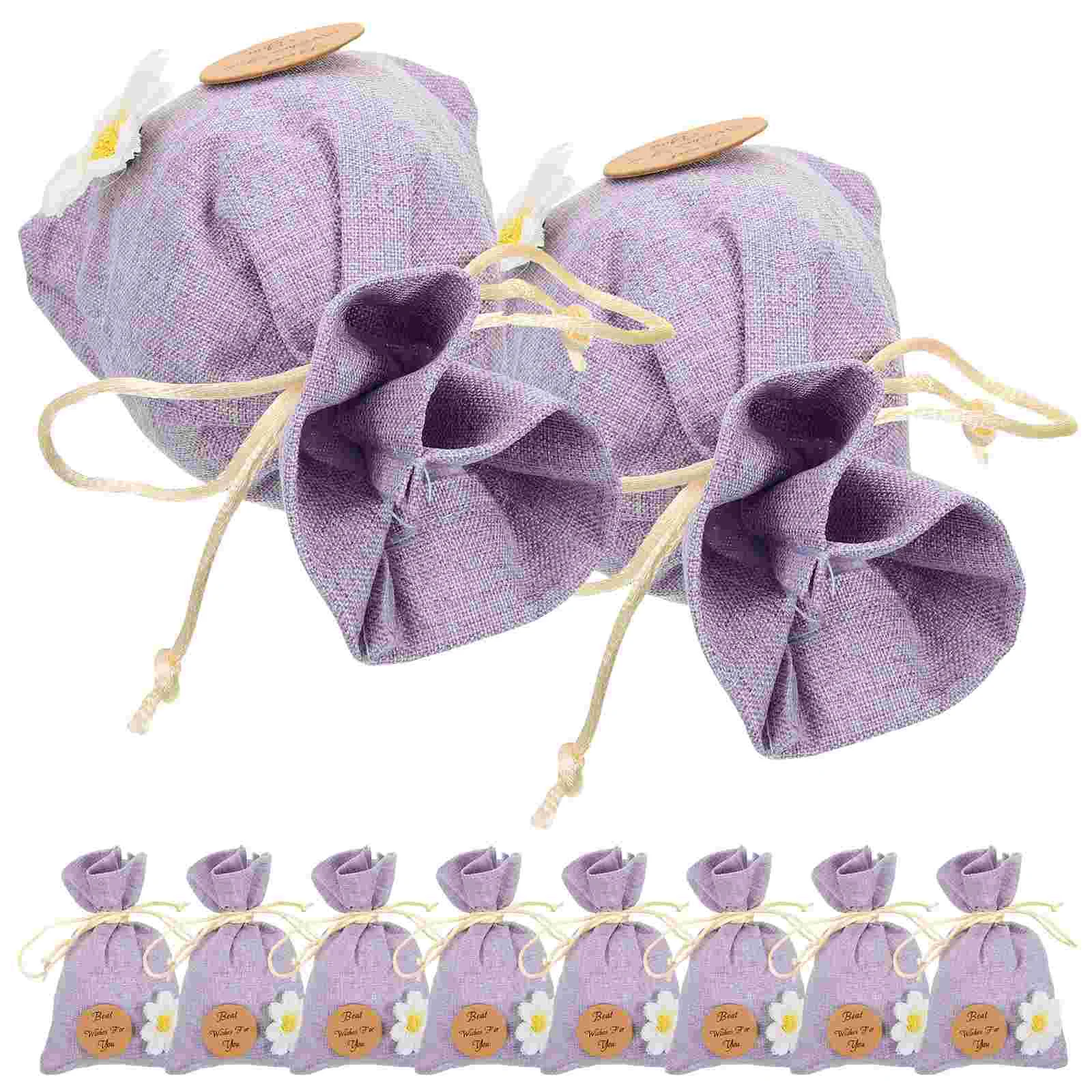 

10 Pcs Lavender Sachet Bag Small Gift Bags Packing for Car Decorative Empty Perfume Holder