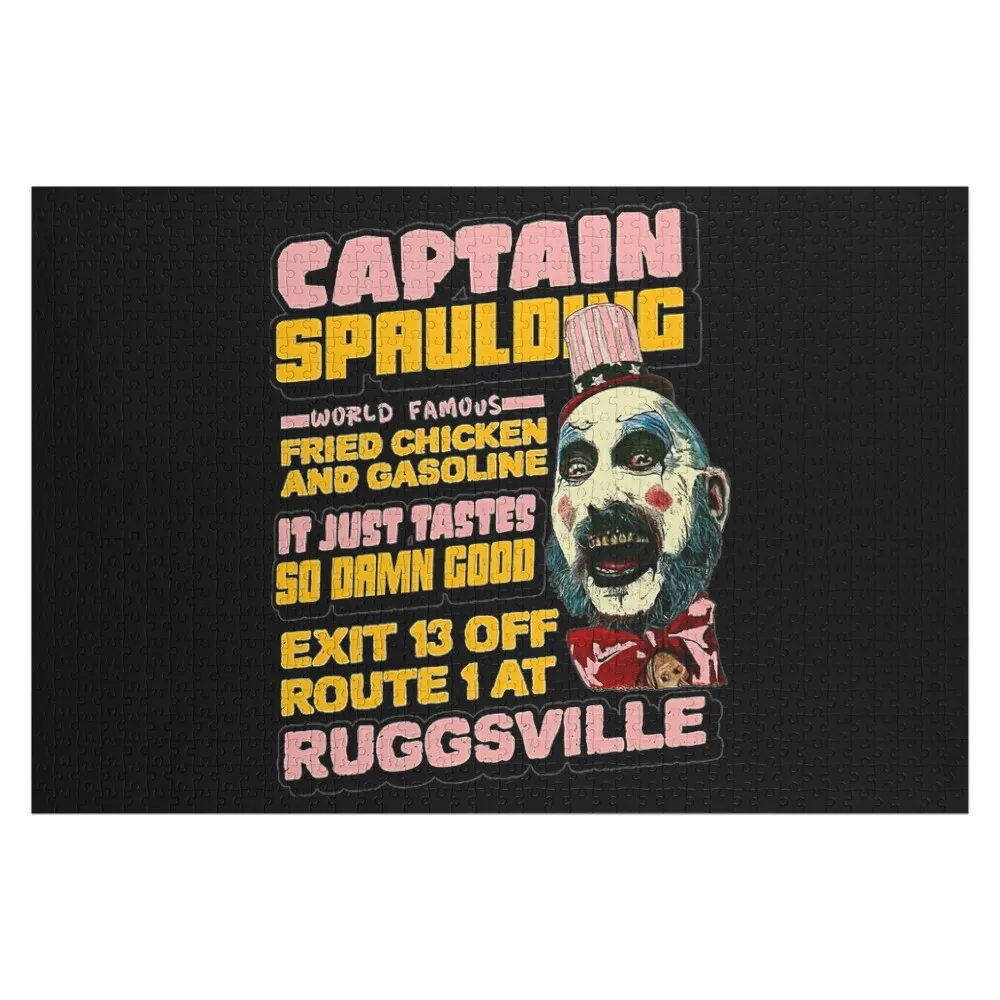 

Captain Spaulding Jigsaw Puzzle Custom Wooden Gift Customizable Gift Personalized Gifts Puzzle